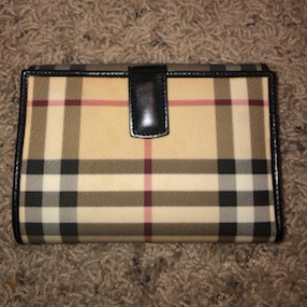 Burberry Vintage Check Wallet: $275